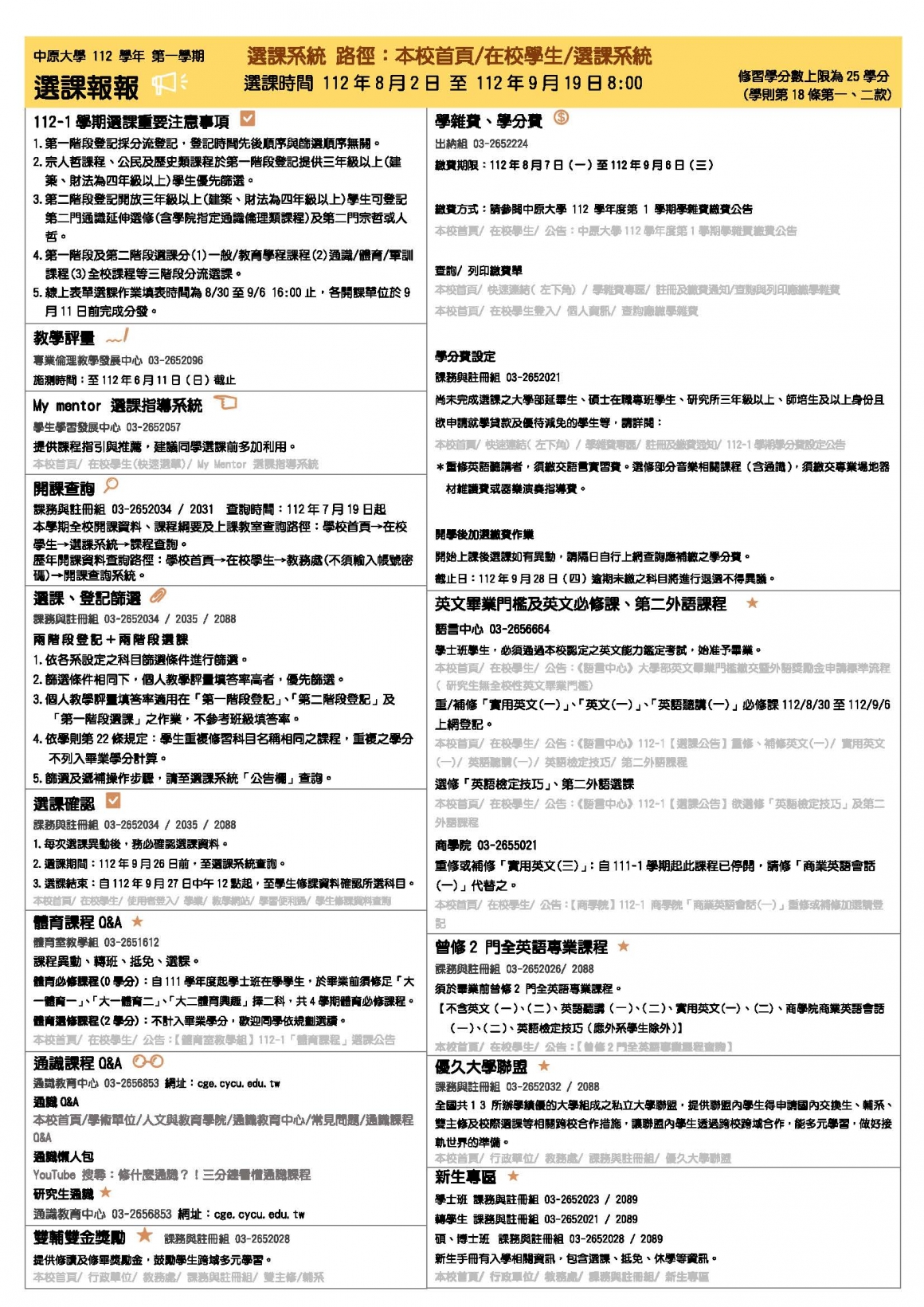 112-1選課報報_中文版_頁面_1 112-1選課報報_中文版_頁面_1